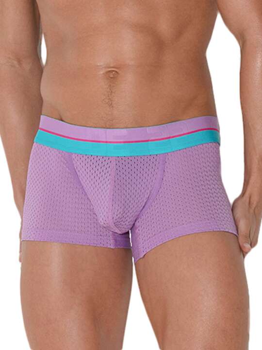 2082COD Boxer Bright Mesh Code22 Violet face