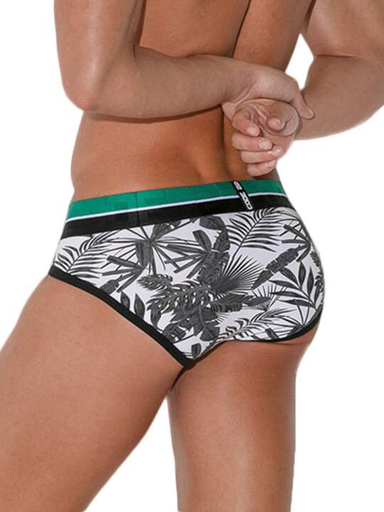 2091COD Slip Palm Tree Code22 Grey face