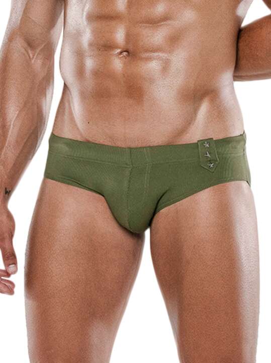 23101CO Swimwear Dive Code22 Khaki face