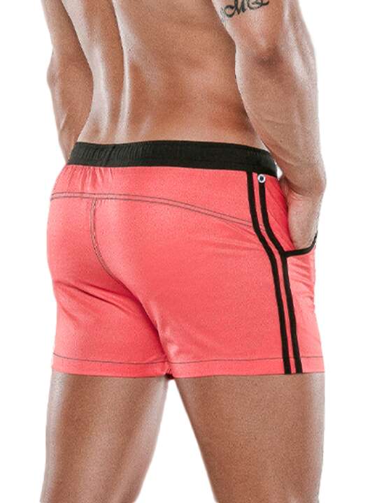23135CO Swim shorts Medley Code22 Coral face