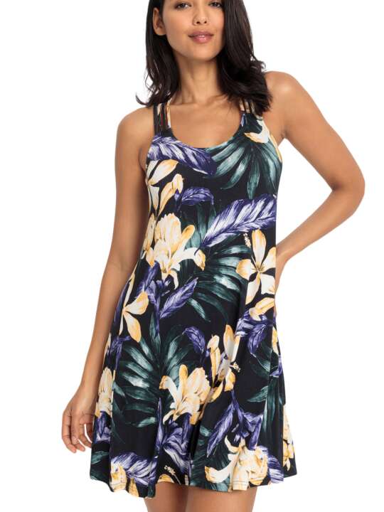 DR4209A Robe de plage sans manches Tropic Lascana Imprimé face