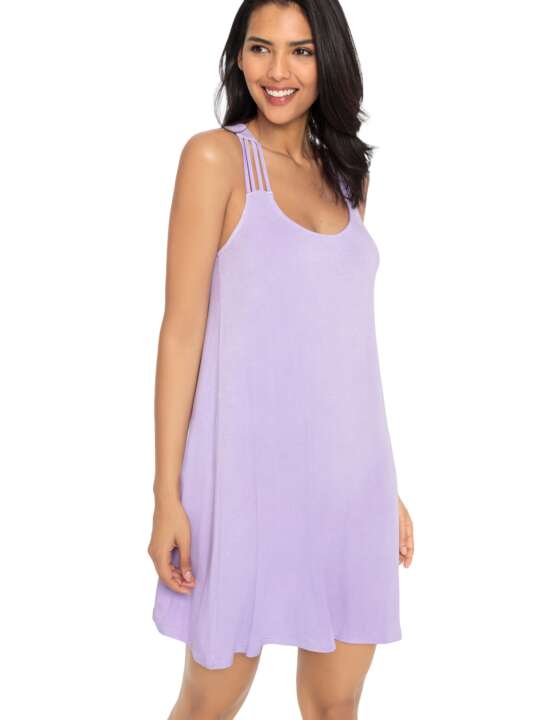 DR4209L Robe estivale sans manches Tropic Lascana Violet face