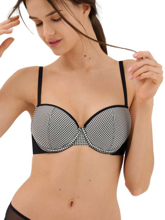 20338LI Soutien-gorge préformé Mia Lisca Motif face