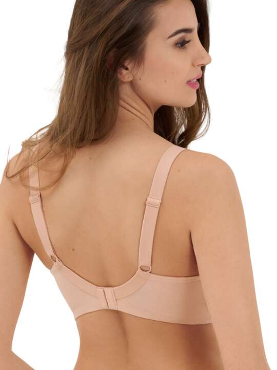 20331LI Soutien-gorge d'allaitement préformé sans armatures Lucy Lisca Beige face