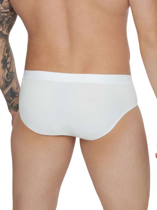 32034LI Pack x2 briefs Hermes Lisca Men White face