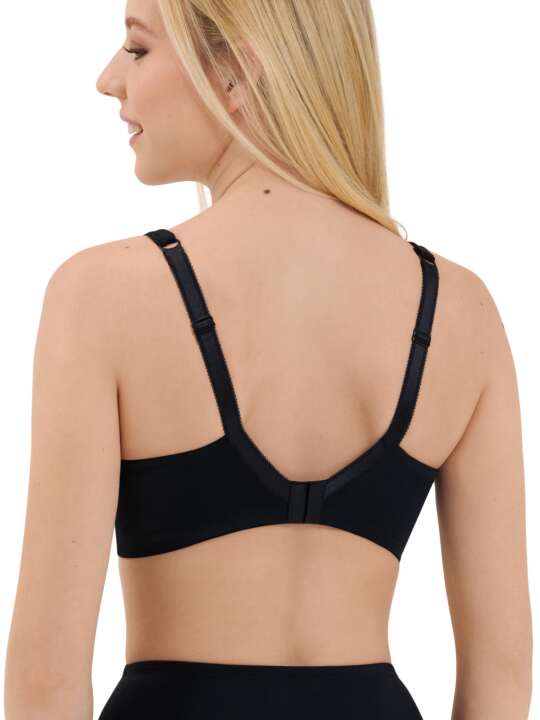 20352LI Soutien-gorge minimiseur préformé sans armatures Jane bonnets C à E Lisca Noir face