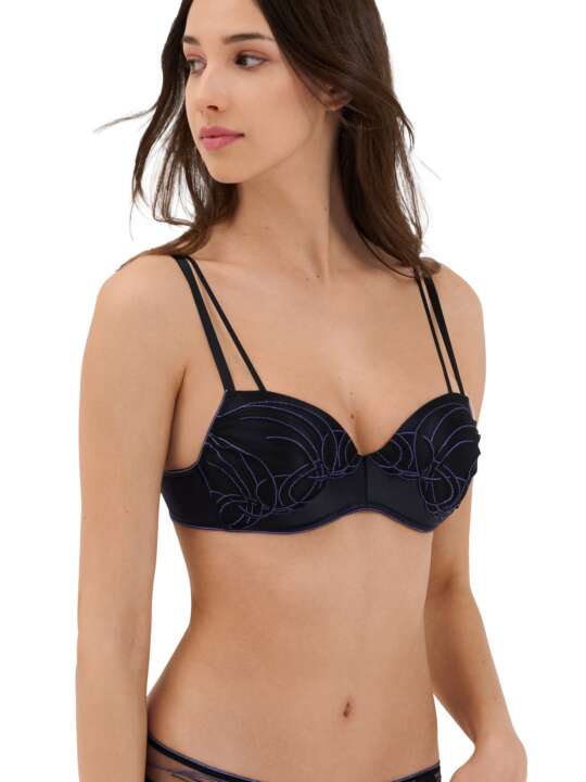 10351LI Soutien-gorge préformé Amaze Lisca Noir face