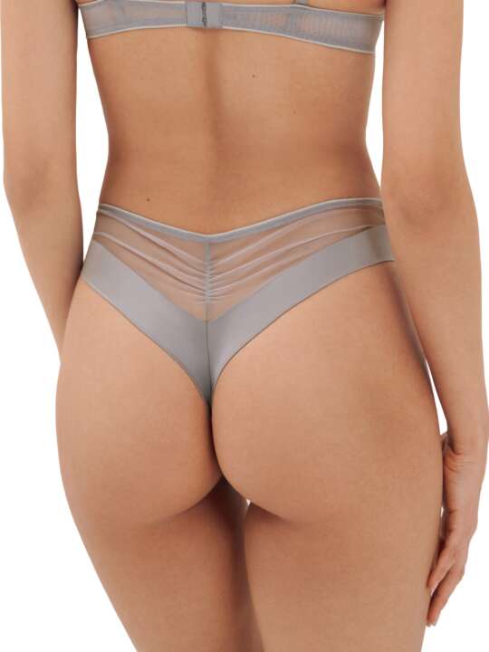 12347LI Brazilian high-waisted brazilian Amaze Lisca Silver face