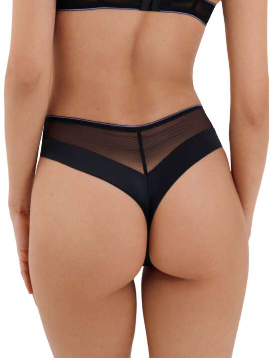 12347LI Brazilian high-waisted brazilian Amaze Lisca Black face