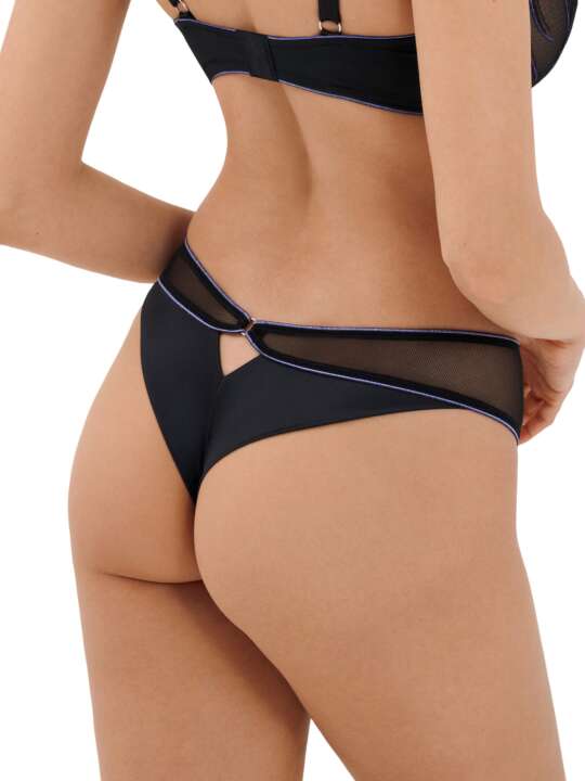 12348LI Brazilian thong Amaze Lisca Black face