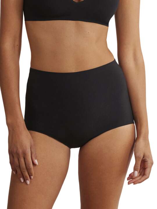 10690SE Culotte haute gainante One Selmark Noir face