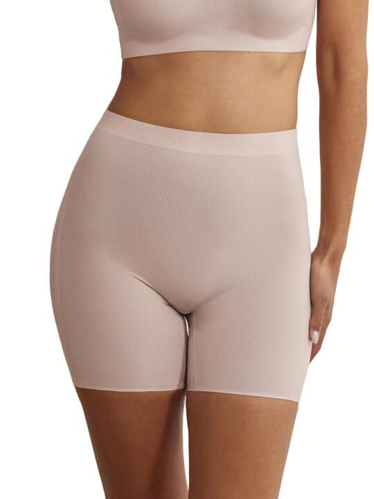 10694SE High-waisted shorts One Selmark Pink face