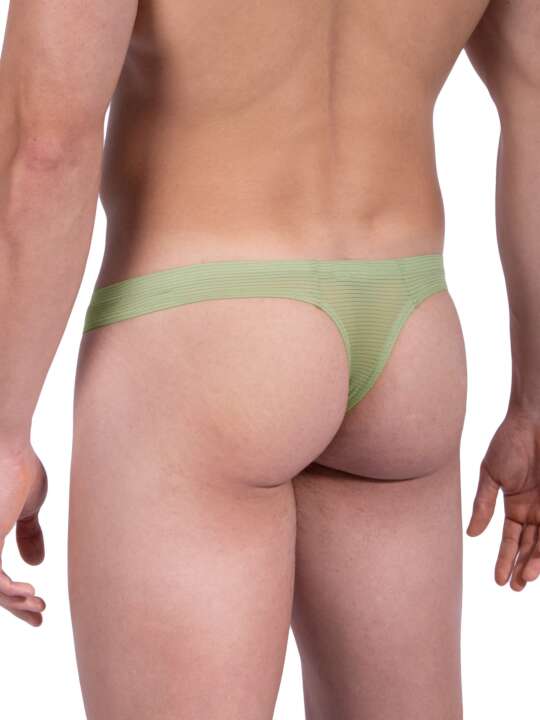 105837O Thong RED1201 Olaf Benz Green face