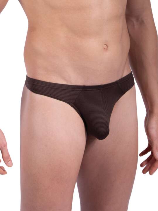 105837O Thong RED1201 Olaf Benz Brown face