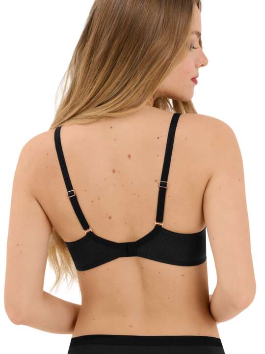 20325LI Soutien-gorge préformé Laura Lisca Noir face