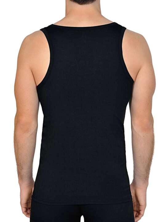 31009LI Tank top Hermes Lisca Men Black face