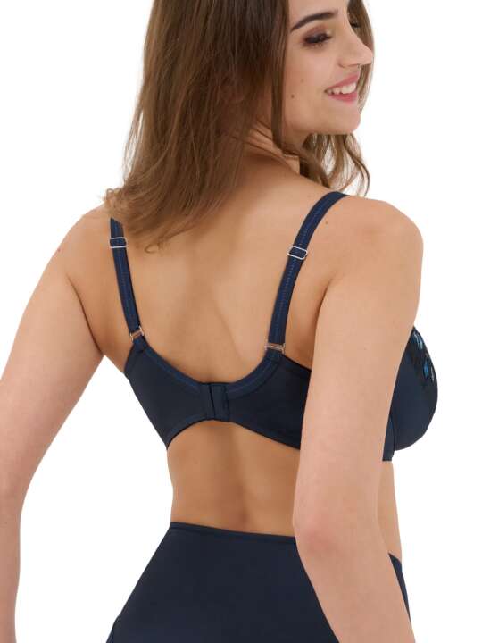 20347LI Soutien-gorge armaturé Mirabelle Lisca Bleu face