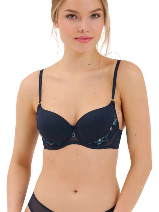 20348LI Soutien-gorge préformé Mirabelle Lisca Bleu face