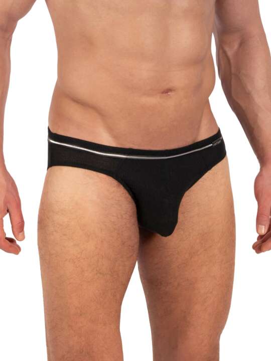 130382O Slip sport PEARL2328 Olaf Benz Noir face