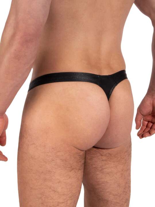 212350M Zipped thong M2336 Manstore Black face
