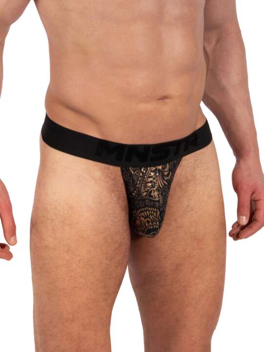 212355M String Tanga M2337 Manstore Black face