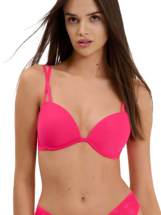 60514LI Push-up bra Candy Lisca Cheek Pink face