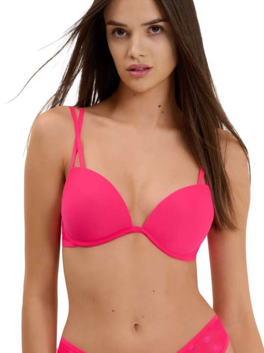 60514LI Soutien-gorge push-up Candy Lisca Cheek Rose face