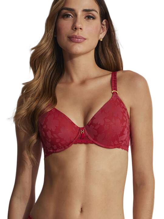 61021SE Soutien-gorge minimiseur Gabrielle Selmark Rouge face