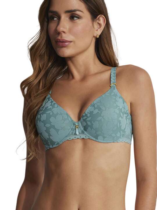 61021SE Soutien-gorge minimiseur Gabrielle Selmark Vert face