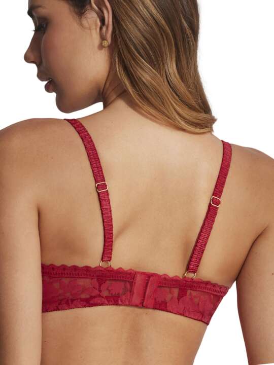 61027SE Soutien-gorge préformé 3D armaturé Gabrielle Selmark Rouge face