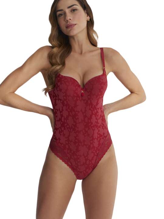 61057SE Body préformé armaturé Gabrielle Selmark Rouge face