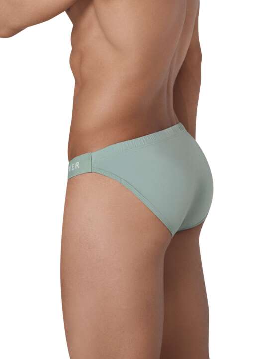 1307CLE Slip bikini Tribe Clever Vert face