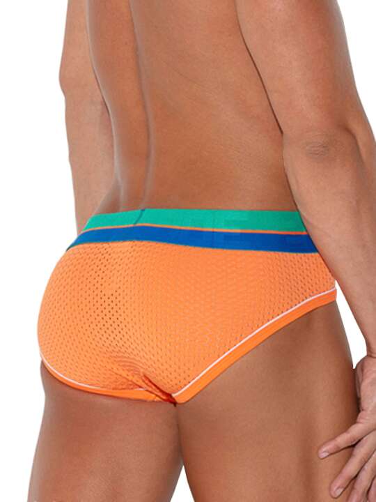 2081COD Briefs Bright Mesh Code22 Orange face