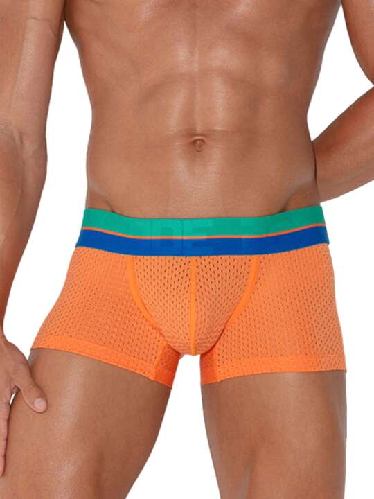 2082COD Boxer Bright Mesh Code22 Orange face