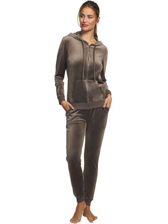 P7176SE Loungewear and indoor pyjamas trousers hoodies Sport Selmark Khaki face