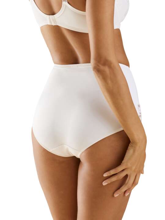 EM323CB Slip taille haute shapewear Perfect Basics Lascana Blanc face