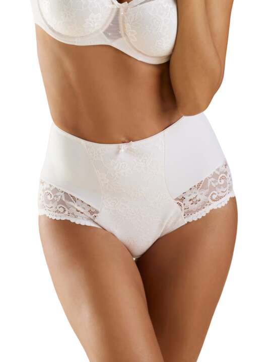 EM323CB Slip taille haute shapewear Perfect Basics Lascana Blanc face