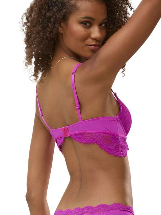 VA07PBL Soutien-gorge push-up Valentina Lascana Fuchsia face