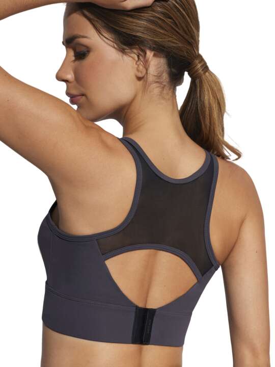 ST582SE Sports bra Tech ST5 Selmark Grey face