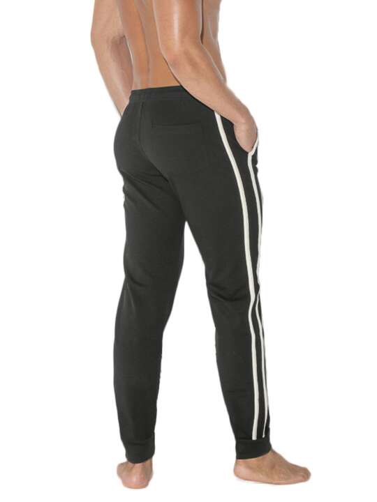 9816COD Pantalon jogging Focus Code22 Noir face