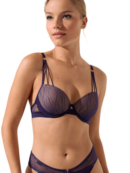 10360LI Soutien-gorge préformé Nightscape Lisca Violet face