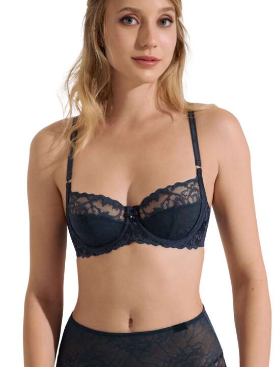 20354LI Soutien-gorge armaturé Naty Lisca Bleu face