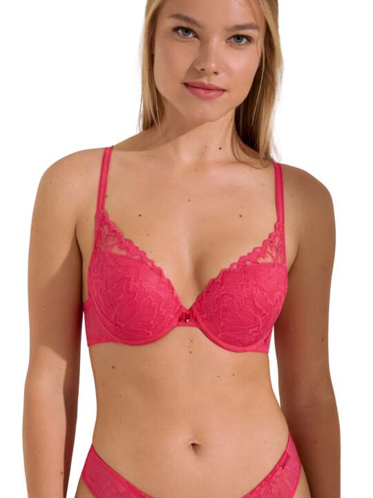 20357LI Push-up bra Naty Lisca Coral face