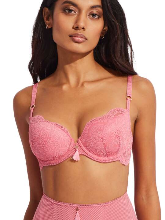 31117SE Soutien-gorge préformé Matilda Selmark Rose face