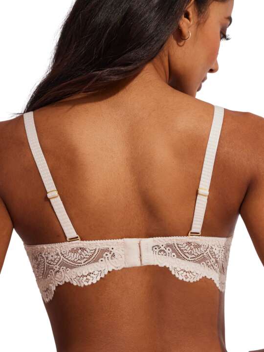 31126SE Soutien-gorge bandeau push-up Matilda Selmark Beige face