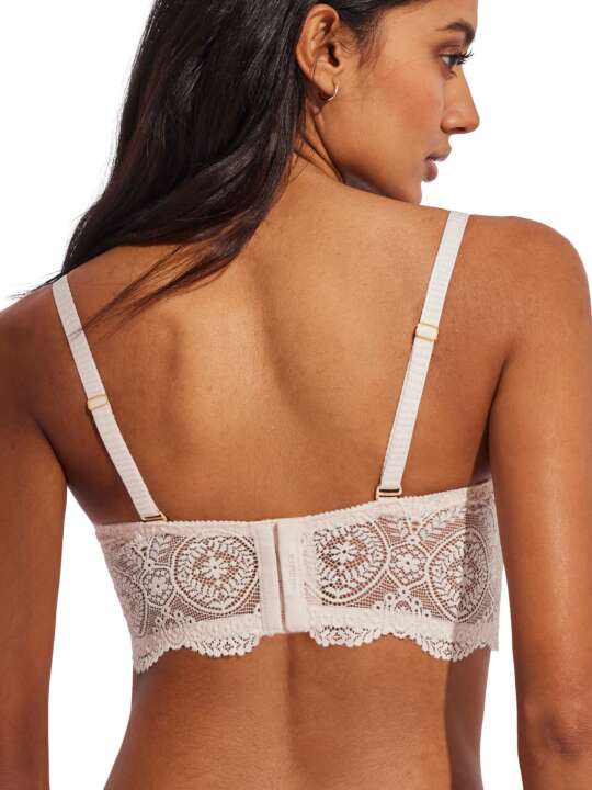 31140SE Soutien-gorge bustier balconnet Matilda Selmark Beige face
