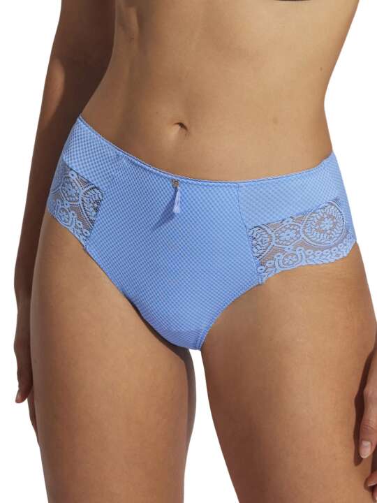 31103SE Slip taille haute Matilda Selmark Bleu face