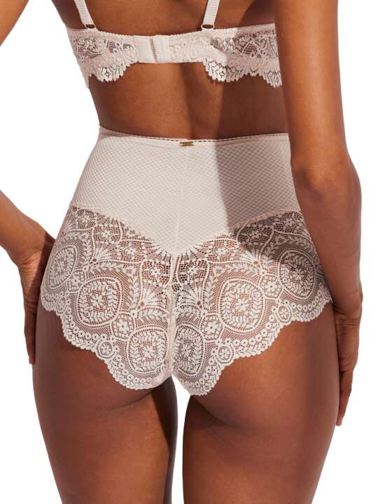 31190SE Slip gainant taille haute Matilda Selmark Beige face