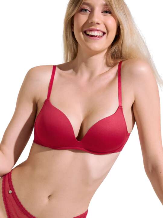 60516LI Soutien-gorge push-up sans armatures Honey Lisca Cheek Rouge face