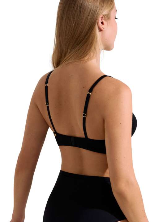 20360LI Soutien-gorge triangle préformé sans armatures Naomi Lisca Noir face